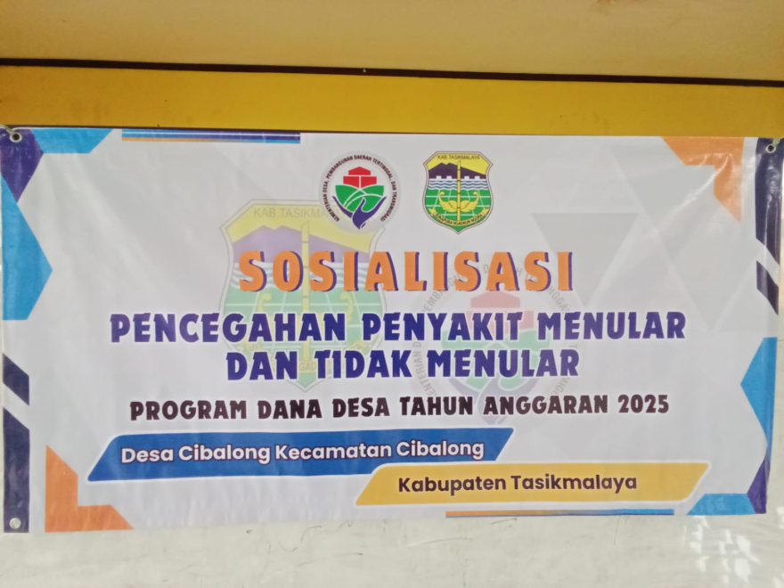 SOSISLISASI PENCEGAHAN PENYAKIT MENULAR DAN TIDAK MENULAR